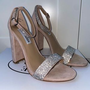 Steve Madden Carrson-r Rhinestone Heels